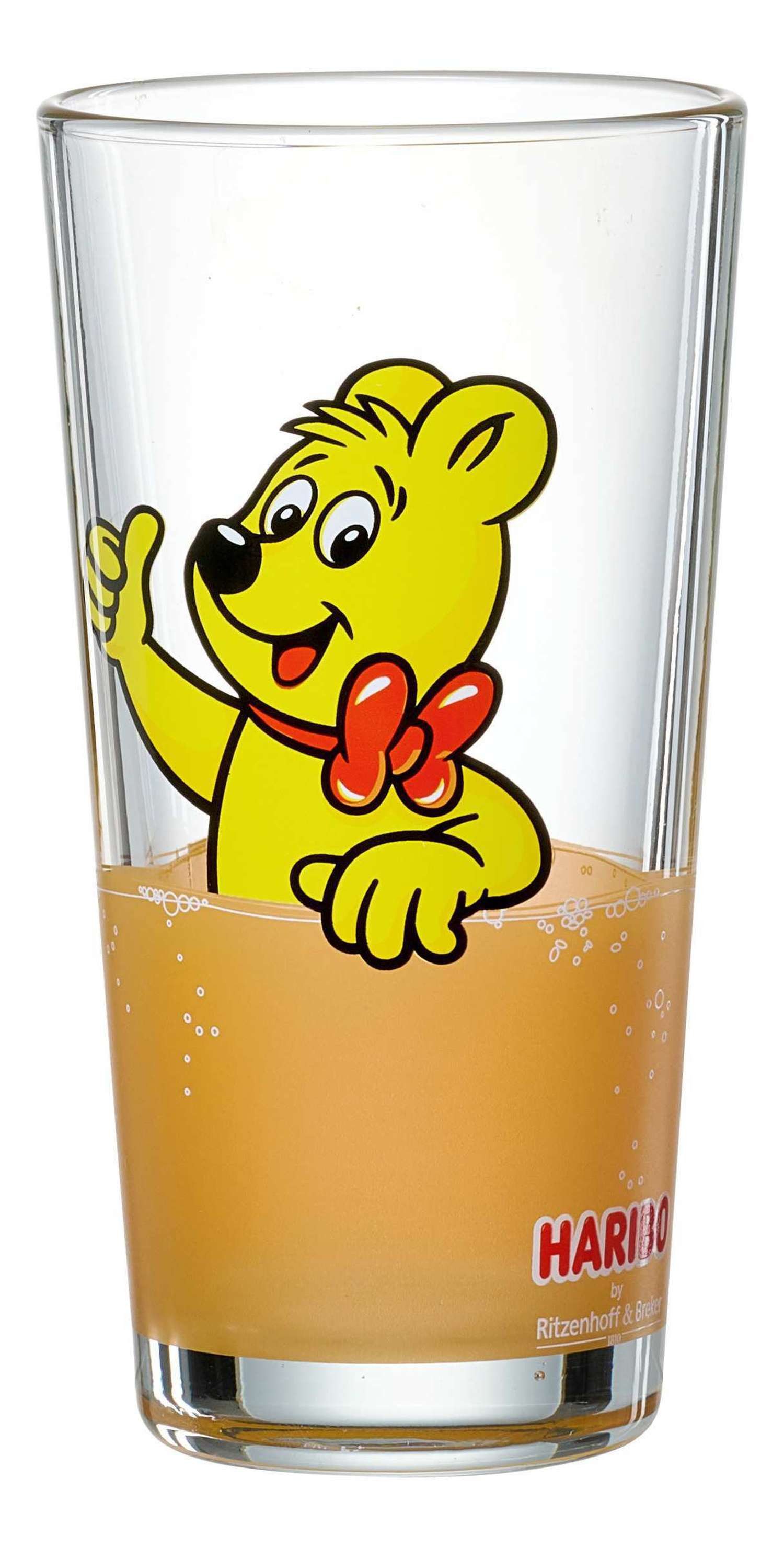 Ritzenhoff & Breker Glas Trinkglas Thumbs Up 380 ml orange, Glas
