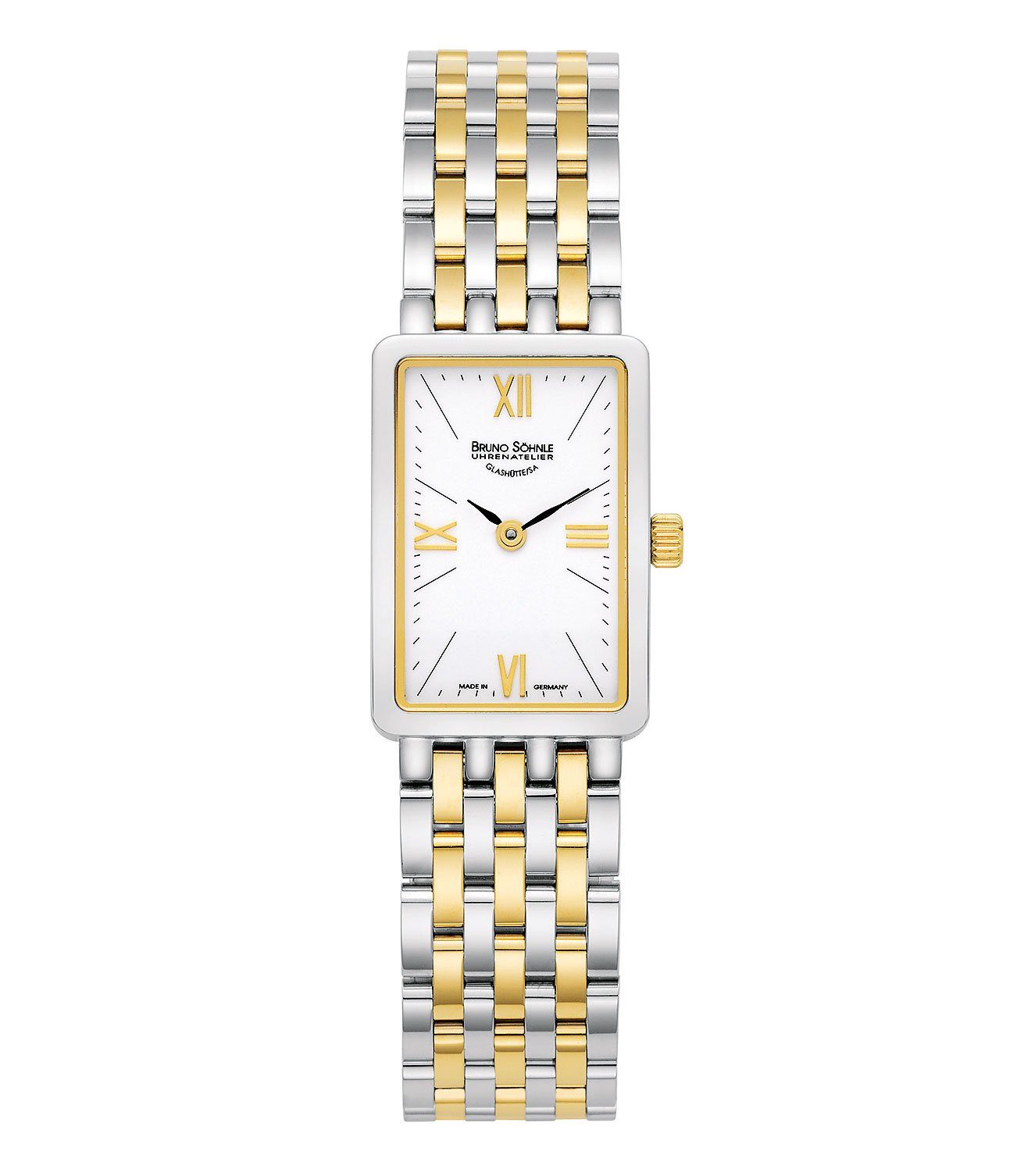 Quarzuhr Bruno Söhnle Glashütte 17-23195-972 Damenuhr La Traviata Bicolor