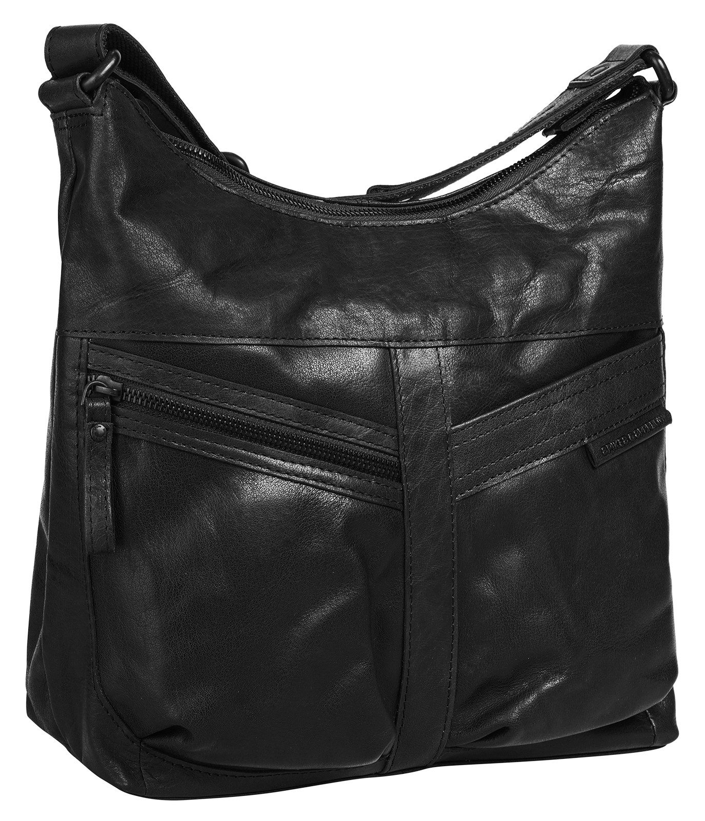 Spikes & Sparrow Umhängetasche, echt Leder günstig online kaufen