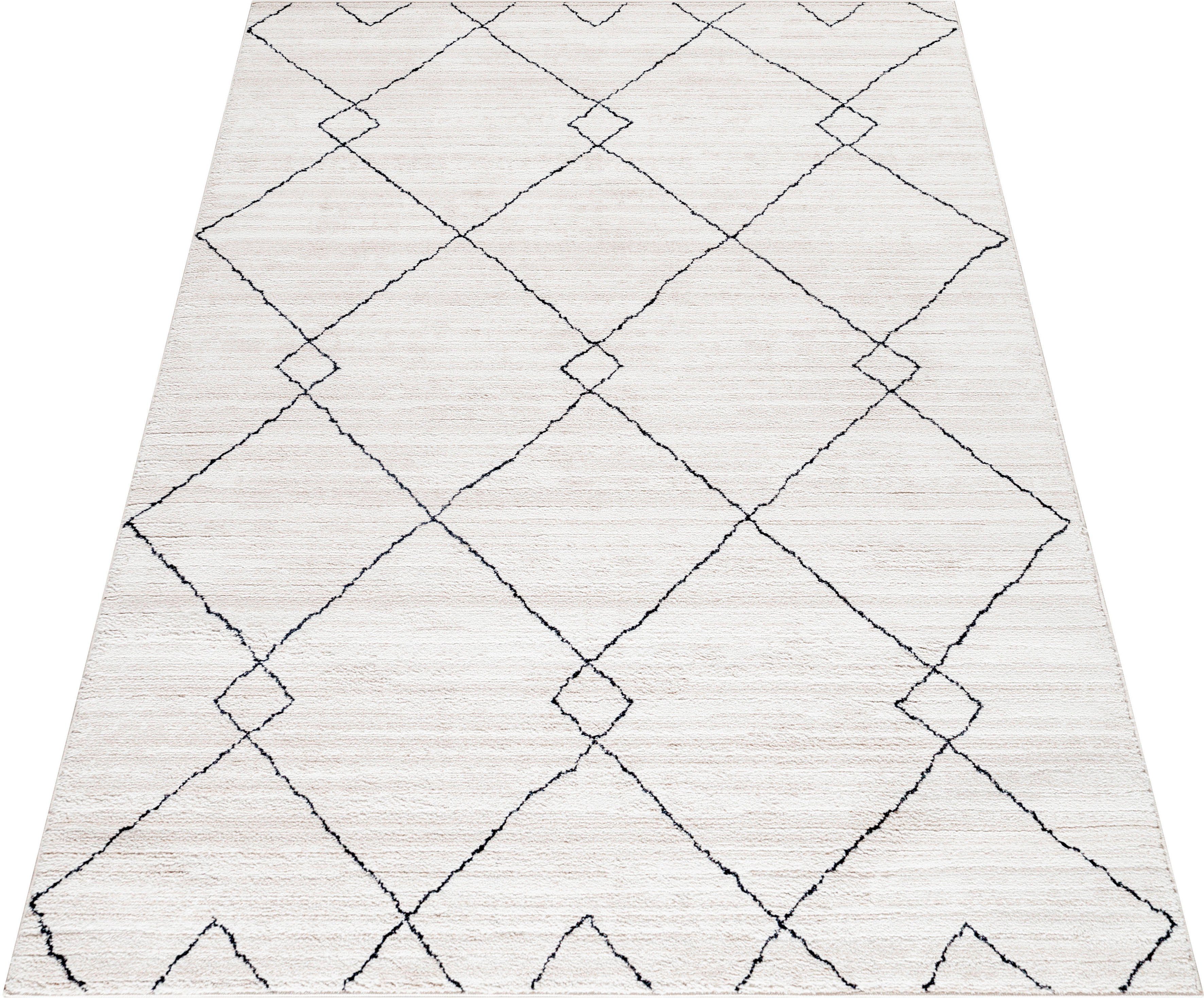 Teppich TAZNAXT 5109, Ayyildiz Teppiche, rechteckig, Höhe: 11 mm,  Pflegeleicht / Modern