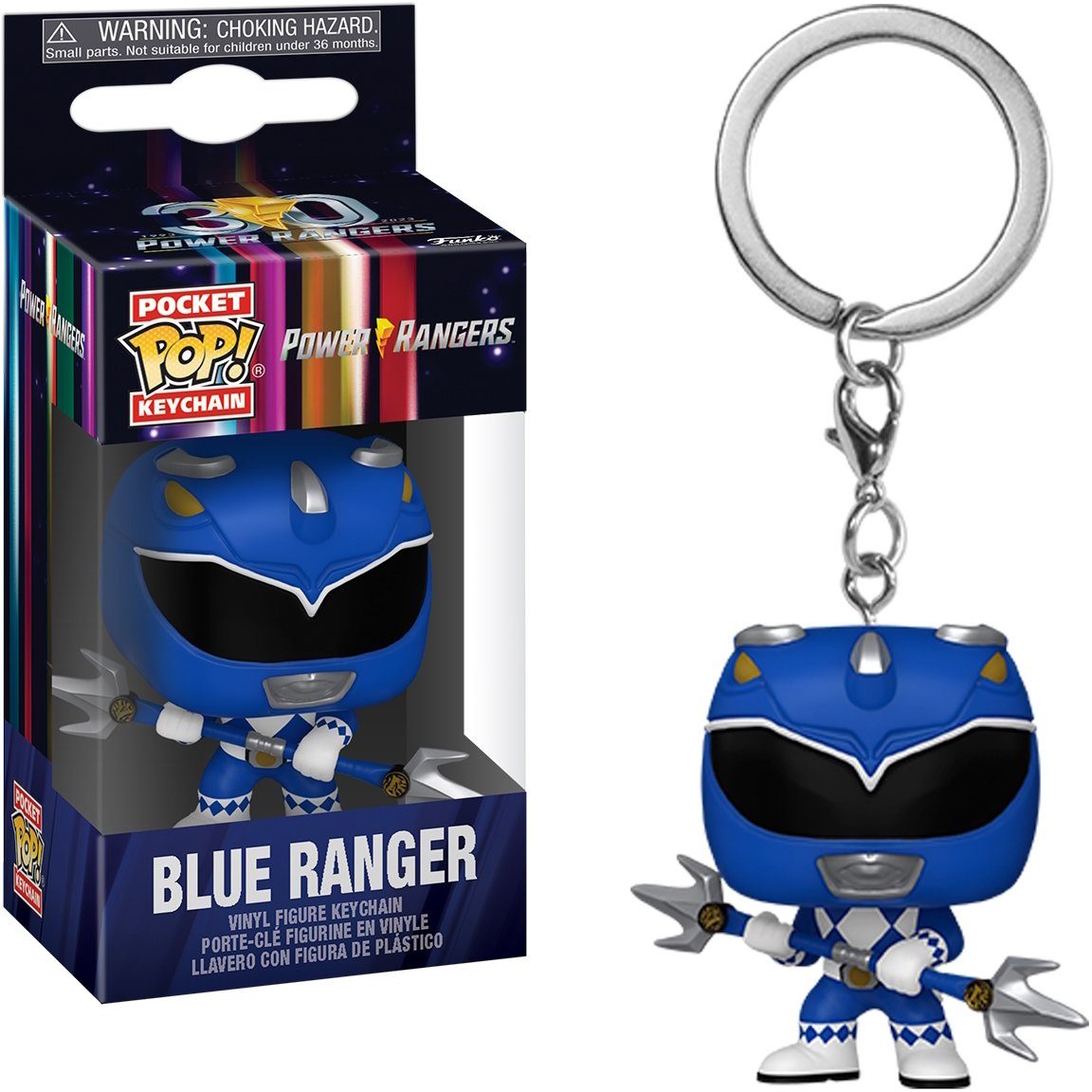 Funko Schlüsselanhänger Mighty Morphin Power Ranger 30th - Red Ranger