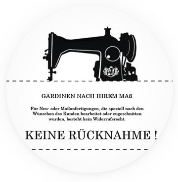 Gardine Hochwertige Fertiggardine Gardine weiß Kräuselband Gardinen Nach Maß, Alena, Kräuselband