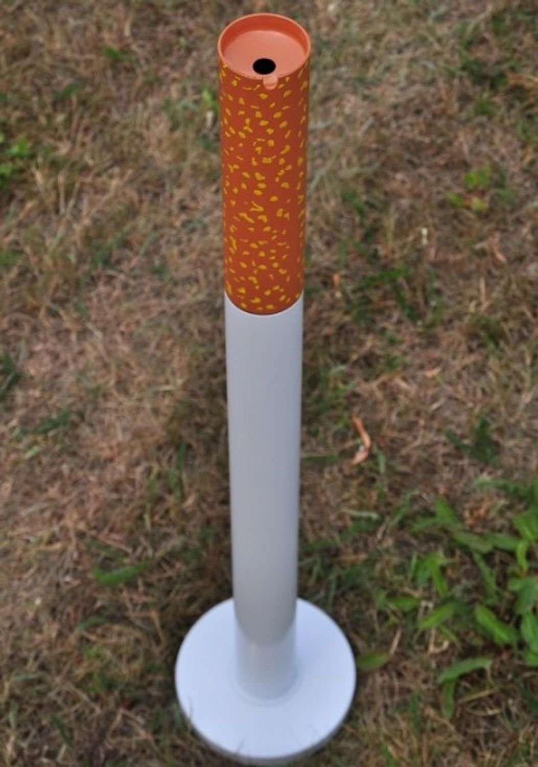 BURI Aschenbecher Standaschenbecher mit Standfuß Höhe: 72 cm