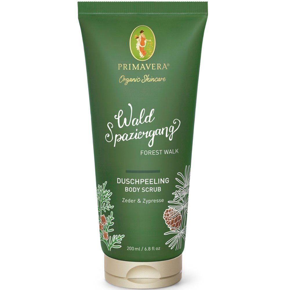 Primavera Life GmbH Duschpflege Waldspaziergang Duschpeeling, 200 ml