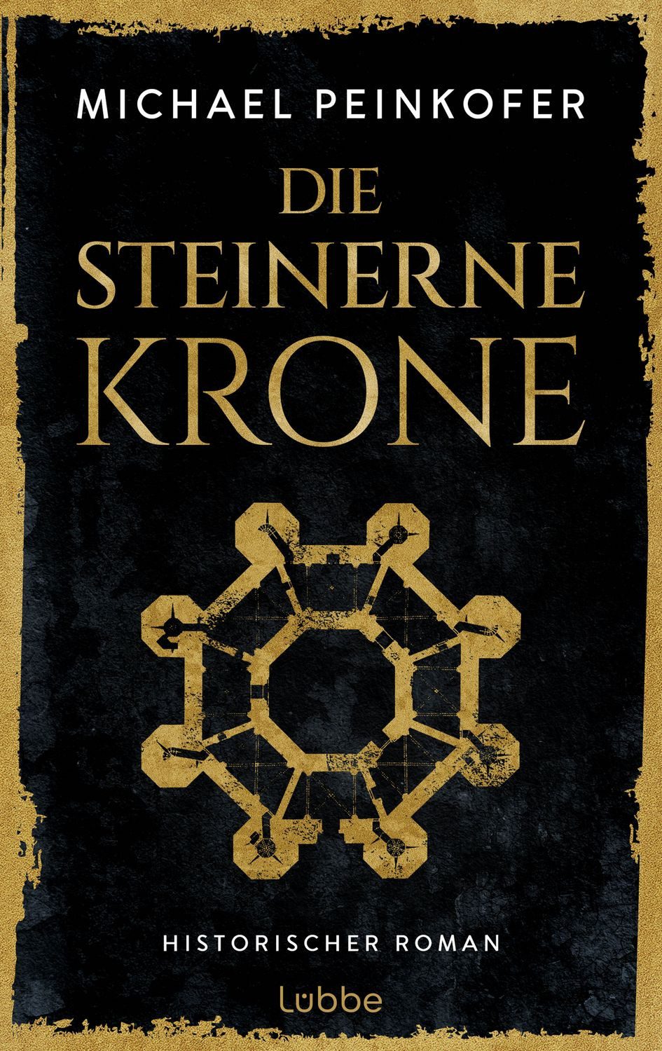 Die steinerne Krone / Michael Peinkofer, Spannender Historischer Roman um Macht und Herrschaft des Stauferkaisers Friedrich II