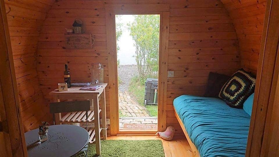 JVmoebel Gartenhaus Holzhütte im skandinavischen Stil mit liebevollen Details, BxT: 4.8x3.0 cm, (1x Sauna), Made in Europa