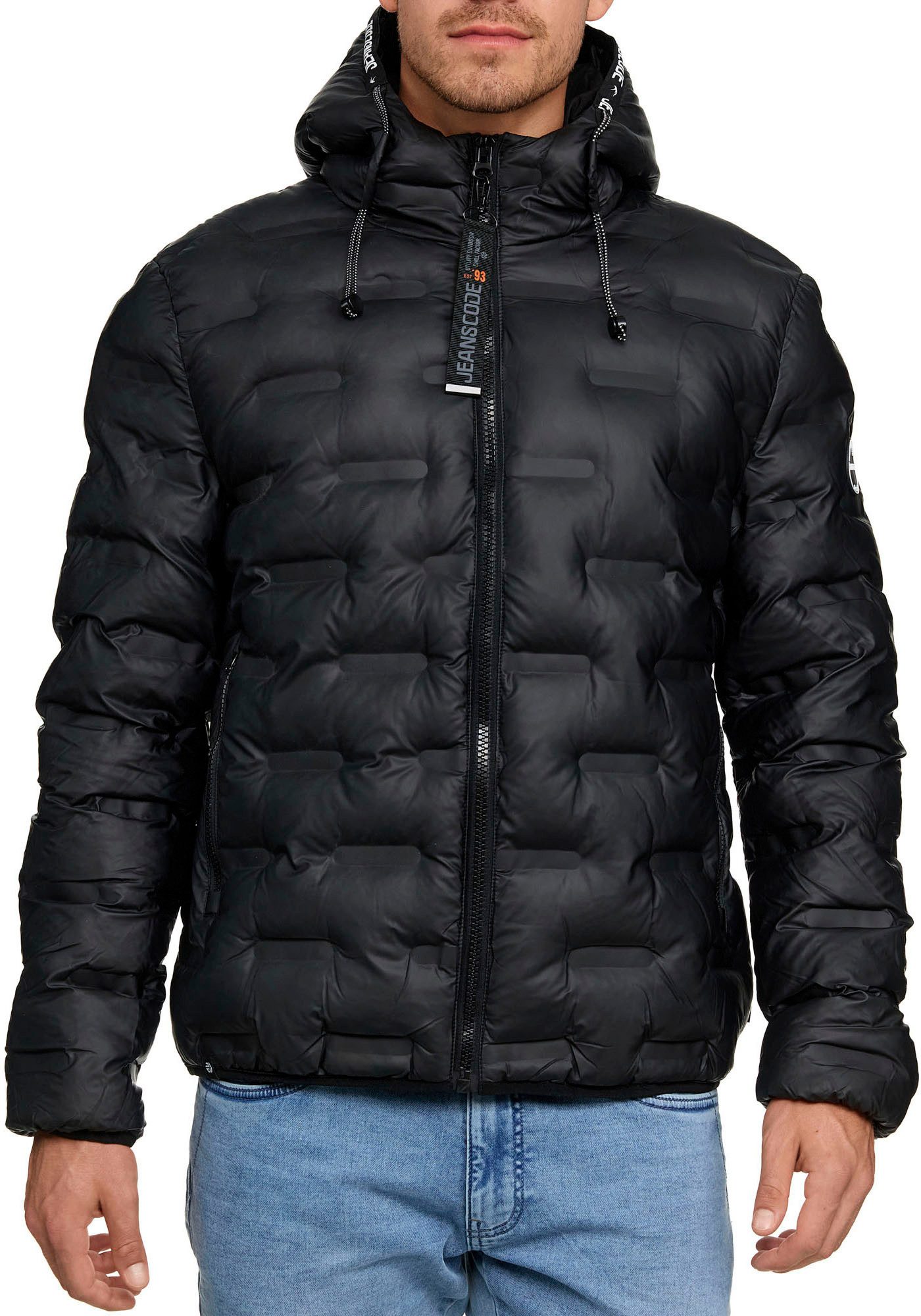 Steppjacke Indicode Jeans Winterjacke Herren Indicode Steppjacke