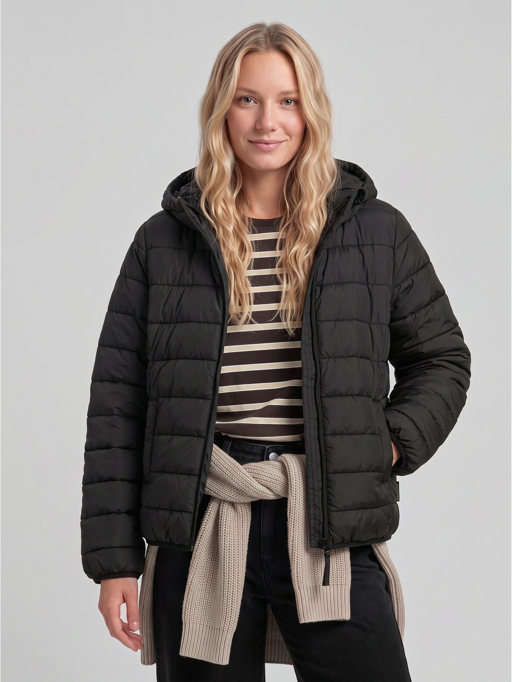 TOM TAILOR Denim Steppjacke Jacken Lightweight Steppjacke mit Kapuze