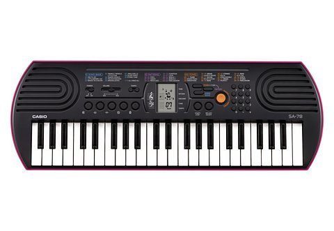 CASIO Keyboard Mini-Keyboard SA-78 mit 44 Minitasten