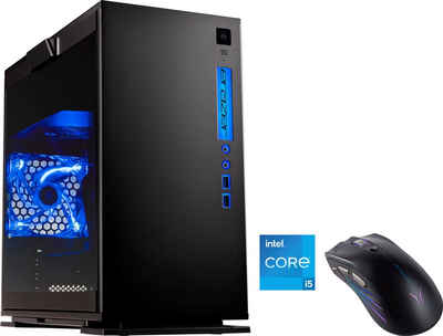 Medion® ERAZER® Engineer P10 Gaming-PC (Intel® Core i5 12400F, GeForce RTX 3060 LHR, 16 GB RAM, 512 GB SSD, Luftkühlung)