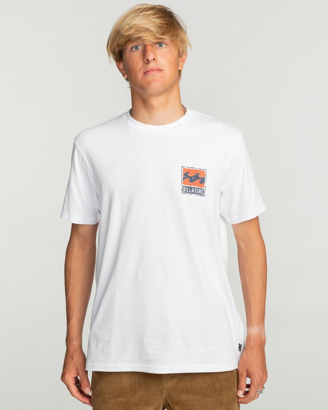 T-Shirt Billabong weiß T-Shirt - Männer für Stamp