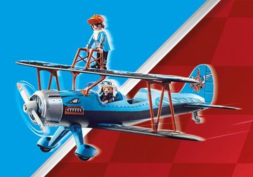 Playmobil® Konstruktions-Spielset Doppeldecker "Phönix" (70831), Air Stuntshow, (45 St), mit Soundeffekten; Made in Germany