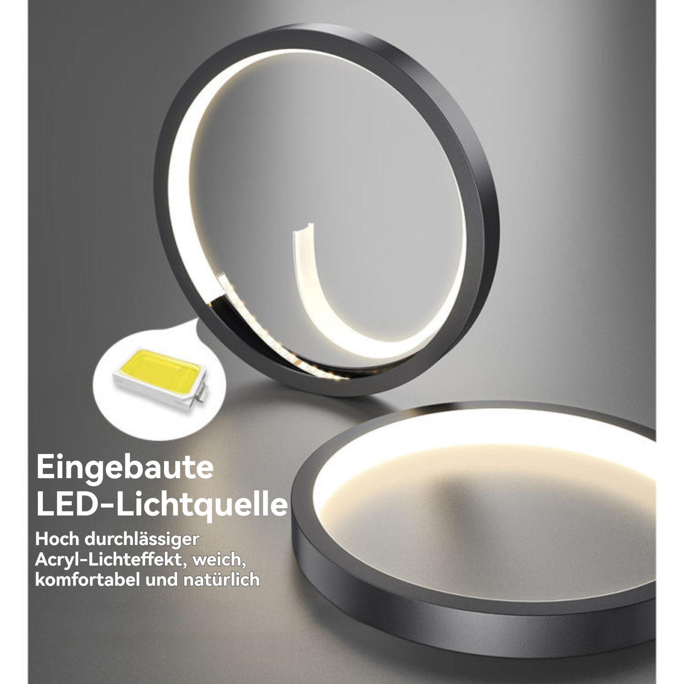 Masbekte Wandleuchte 18W LED Wandleuchte, innen günstig online kaufen
