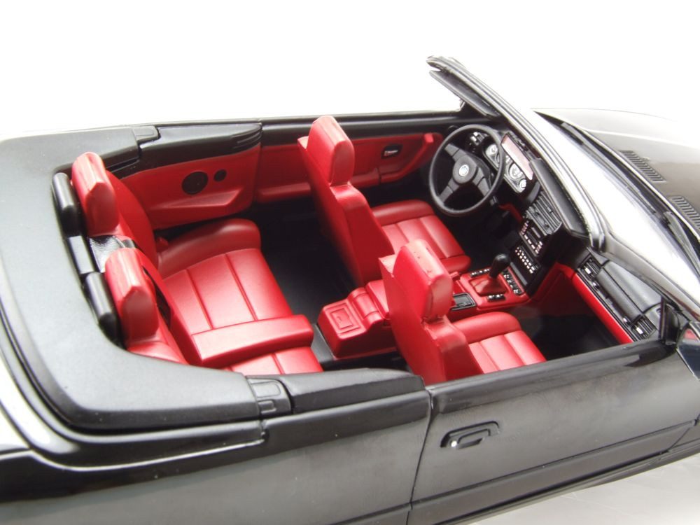 MCG Modellauto BMW 318i Cabrio E36 1996 schwarz, Maßstab 1:18 – Bild 5 von 5