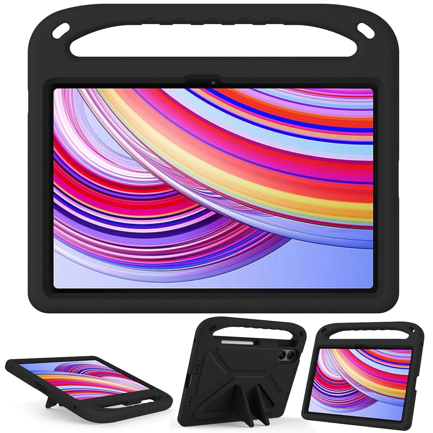Wigento Tablet-Hülle Für Xiaomi Redmi Pad Pro 12.1" aufstellbare Shockproof Schutz Tasche
