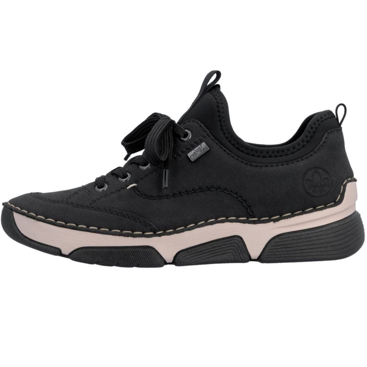 Rieker 45976-00 Slipper Damen Halbschuh mit Antistress-Komfort