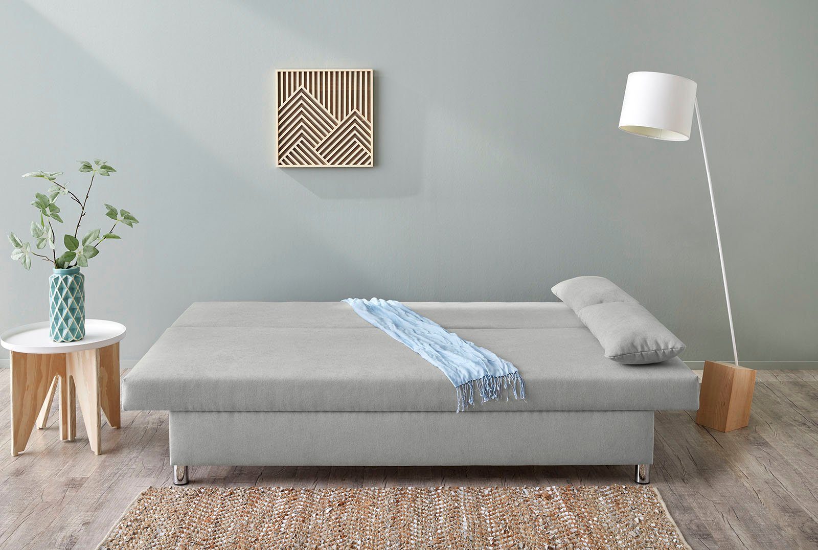 Jockenhöfer Gruppe Schlafsofa B: 191 cm, Liegefl. 120x191 cm, mit Bettfunkt günstig online kaufen