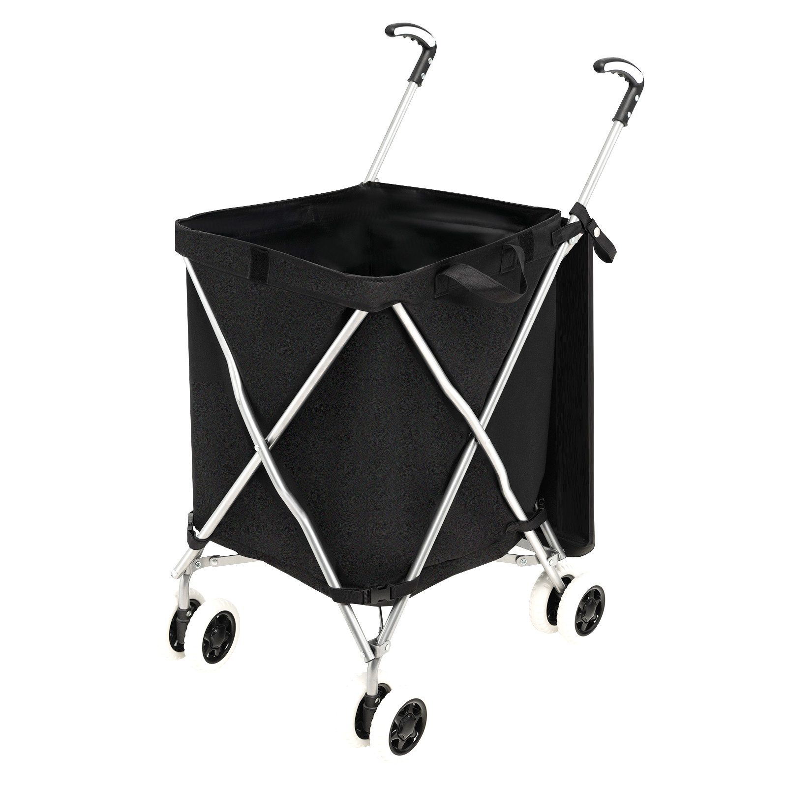 COSTWAY Einkaufstrolley, 90 l, bis 55 günstig online kaufen