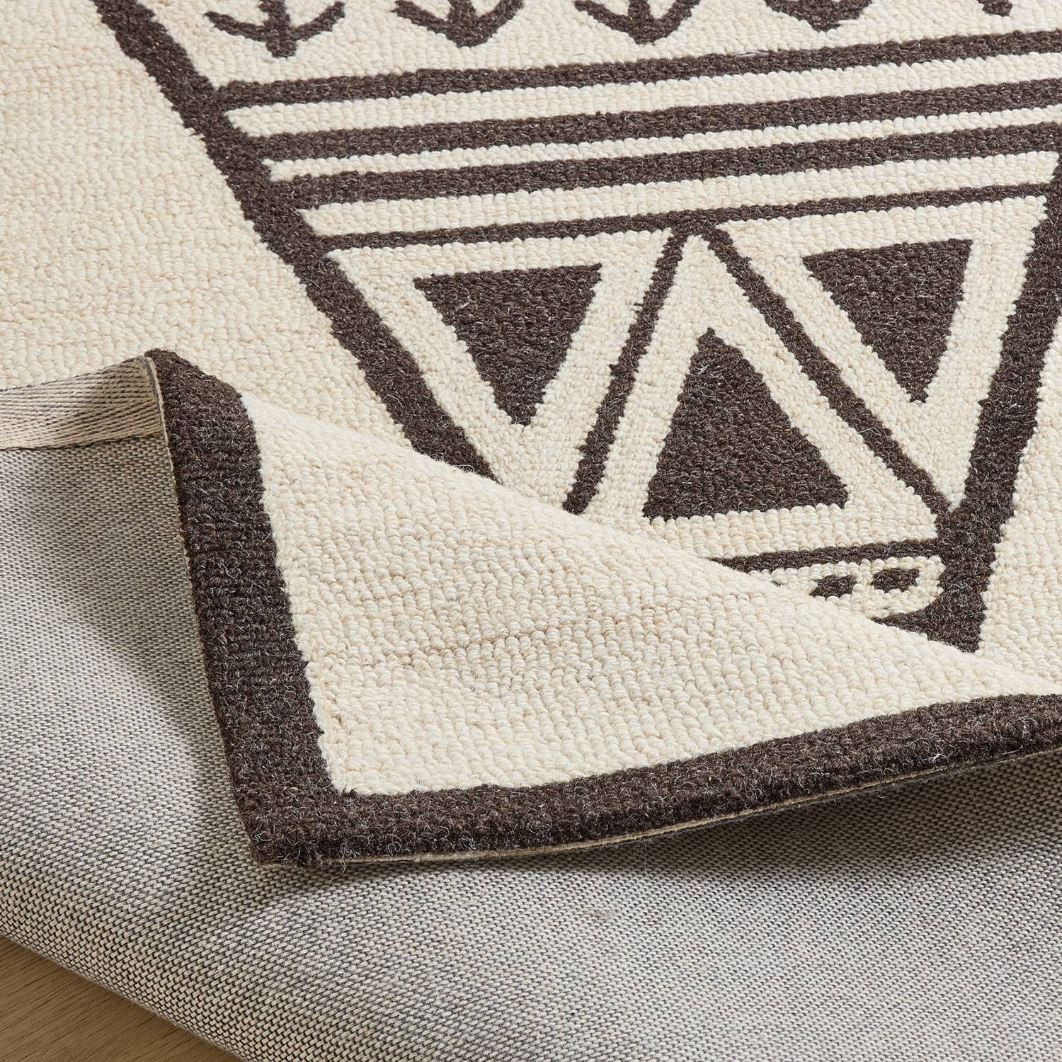 Natur Pur Teppich Natur Kids - Kinderteppich mit Tipidesign, Rechteckig, handgetuftet