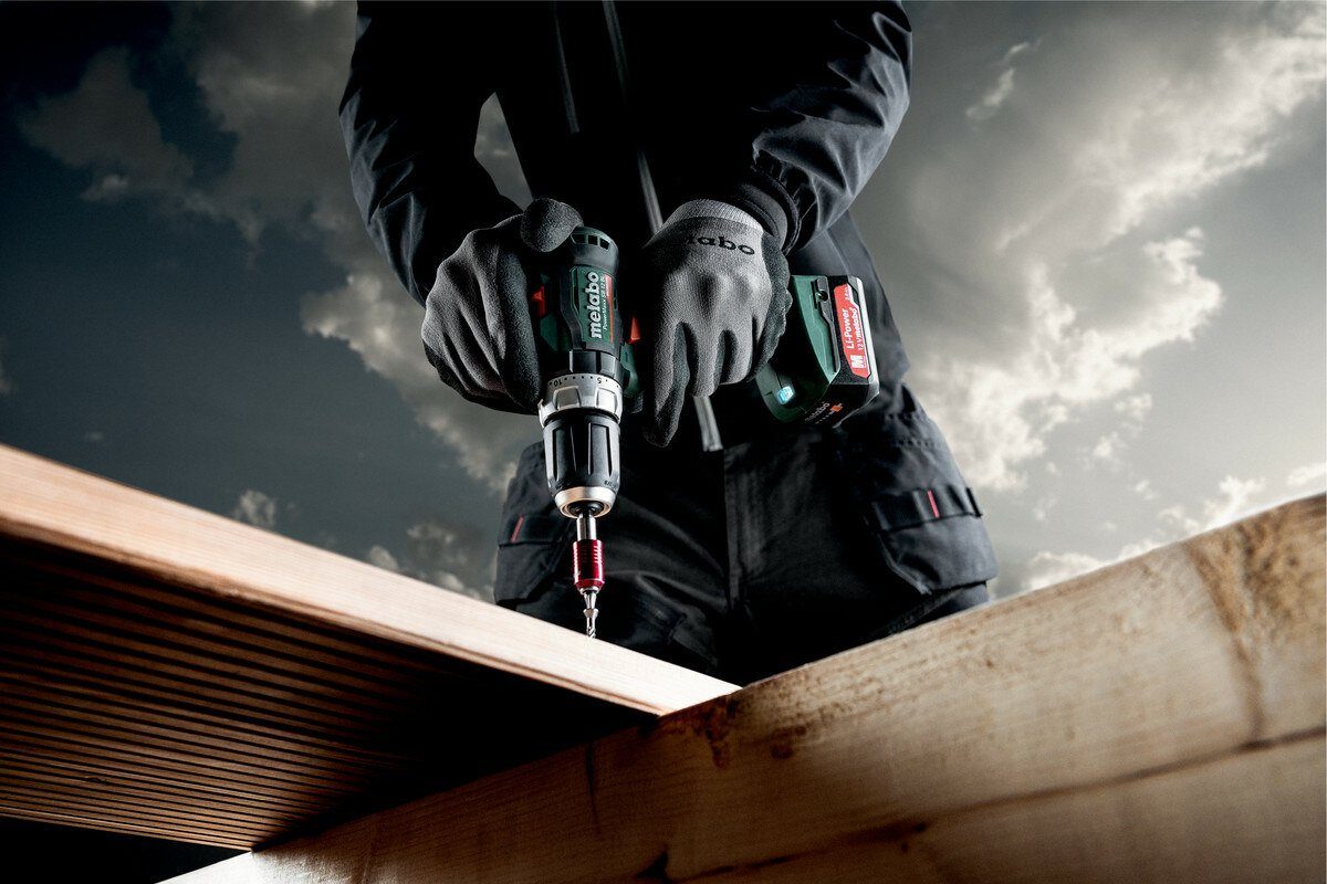 metabo Akku-Schlagbohrschrauber PowerMaxx SB 12 BL, 12 V, Ohne Akku mit MetaLoc Koffereinlage