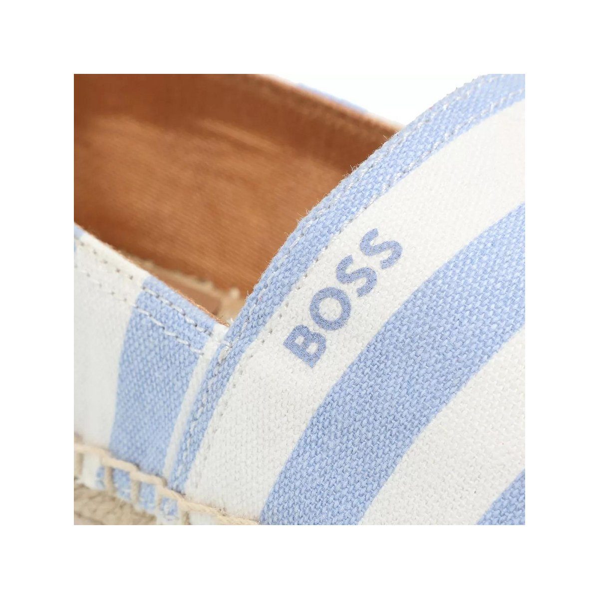 (1-tlg) BOSS Espadrille hell-blau