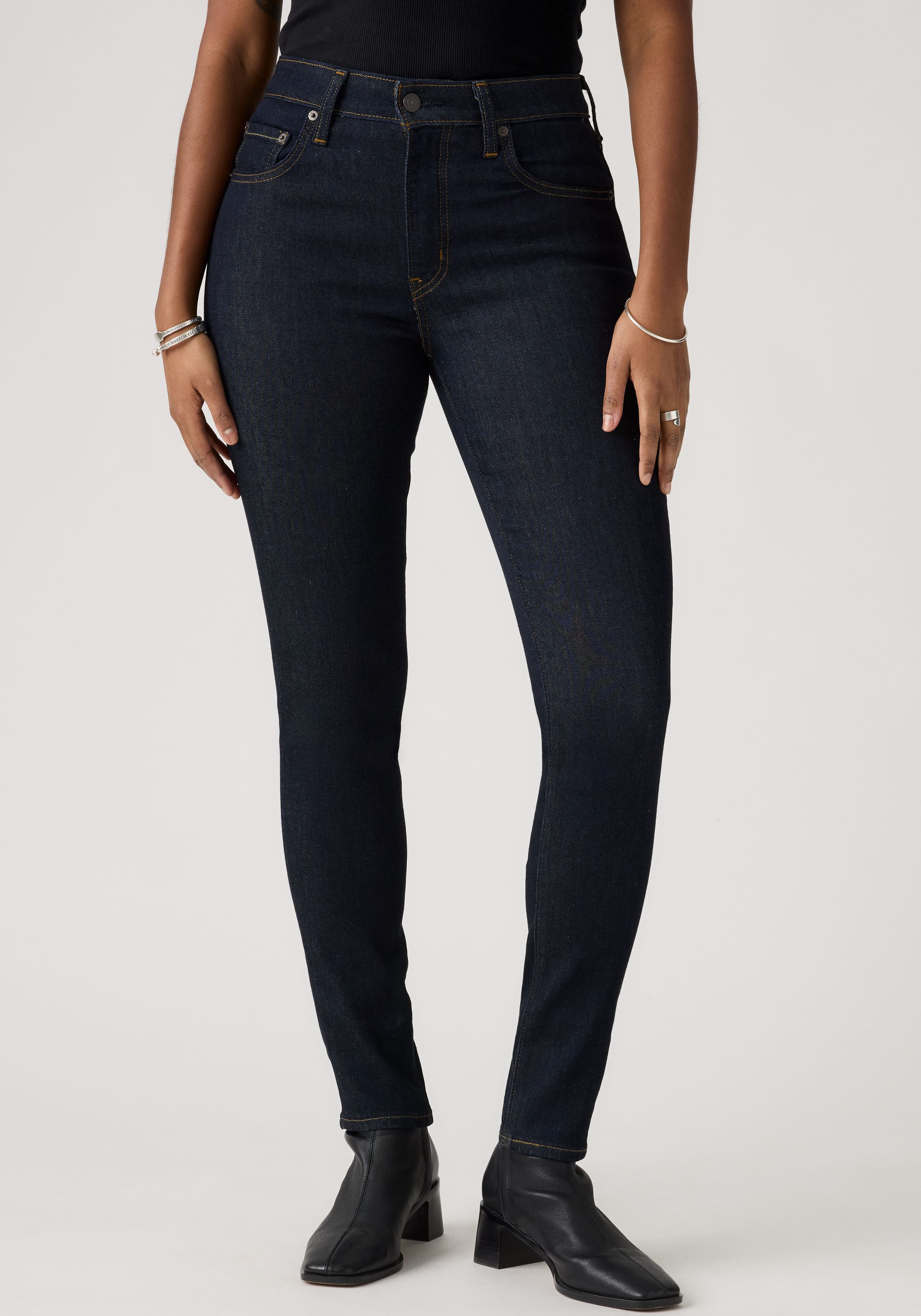 Profile Skinny-fit-Jeans mit hohem Bund
