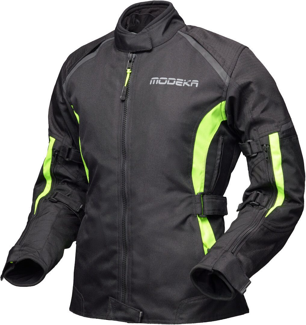 Modeka Motorradjacke Luana Damen Motorrad Textiljacke herausnehmbares Innenfutter,herausnehmbare Membrane,wasserdicht
