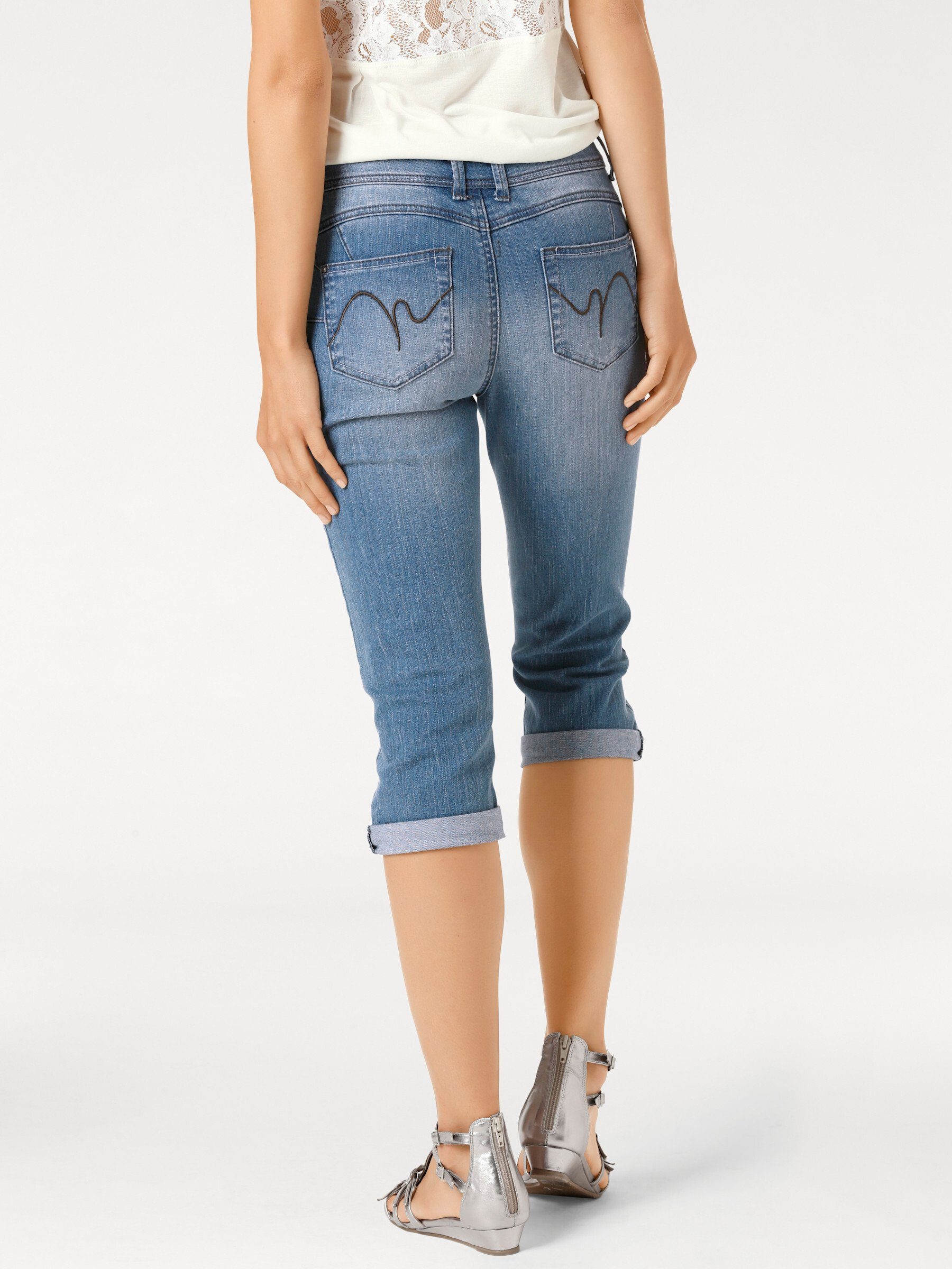heine Jerseyhose Bauchweg-Hose Innenbeinlänge ca. 44 günstig online kaufen