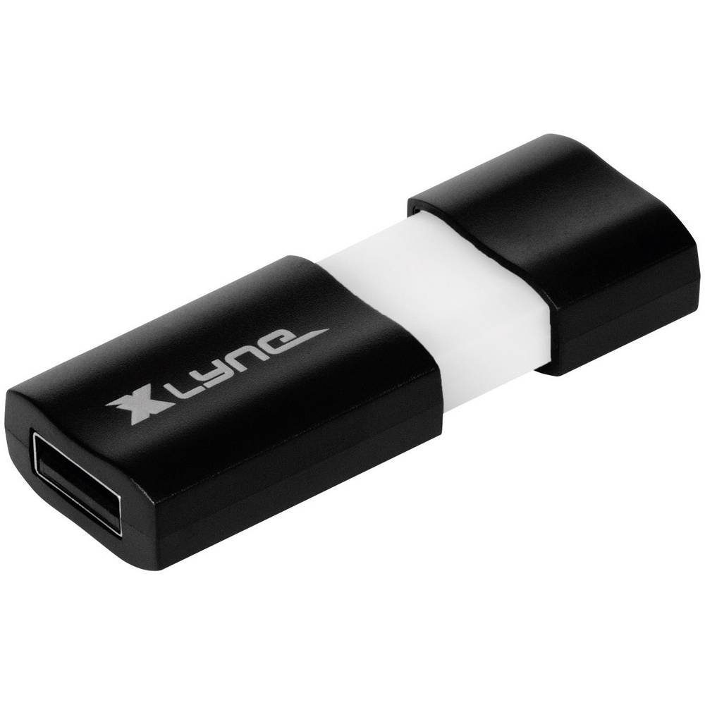 XLYNE »USB-Stick 3 256 GB« USB-Stick (Gewicht: 8.6 g · Herstellerfarbe:  Schwarz, Weiß · Produktabmessung, Breite: 21 mm · Produktabmessung, Höhe:  57 mm · Produktabmessung, Tiefe: 9 mm · Schnittstellen  (Computer/Multimedia): USB