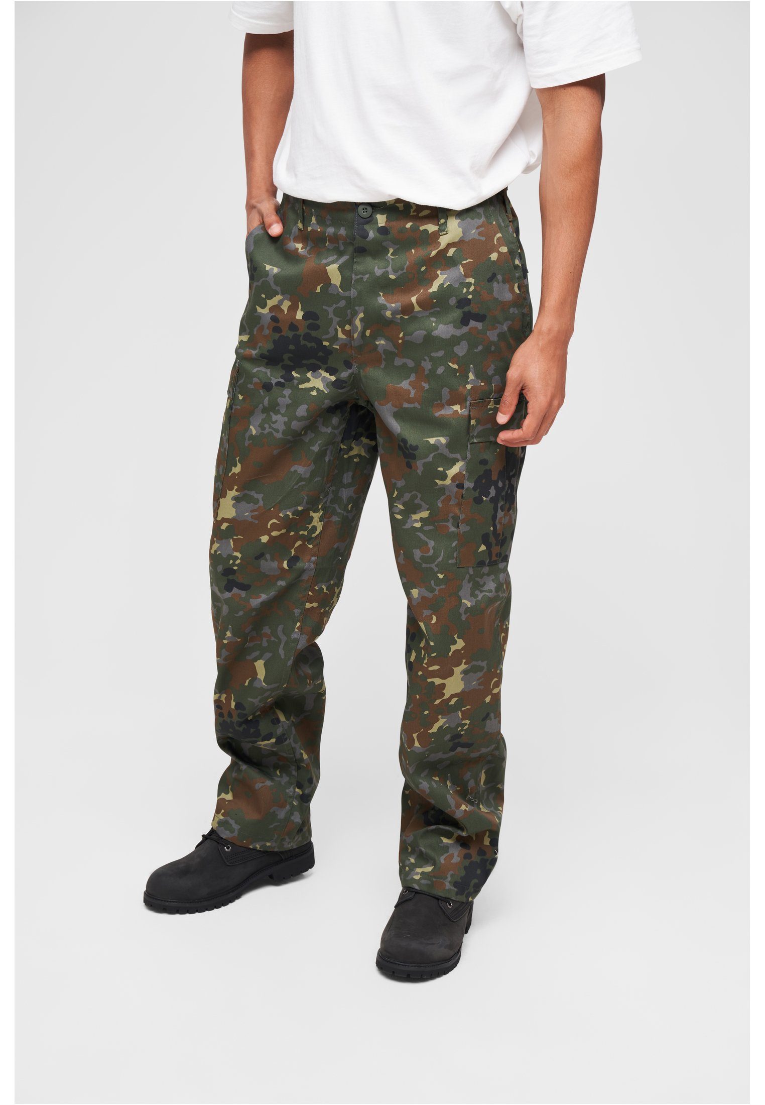 Brandit Cargohose Herren US Ranger Cargo Pants (1-tlg) flecktarn