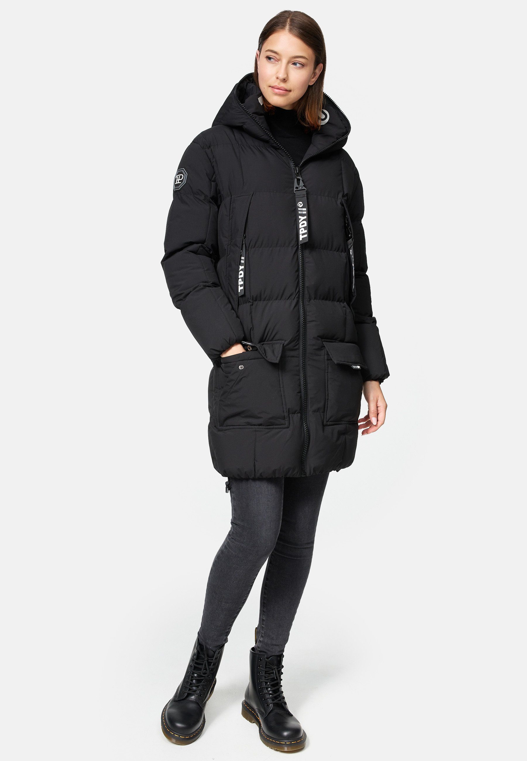 trueprodigy Winterjacke Willo F Reflektierender Innenkragen und diverse Taschen vorne