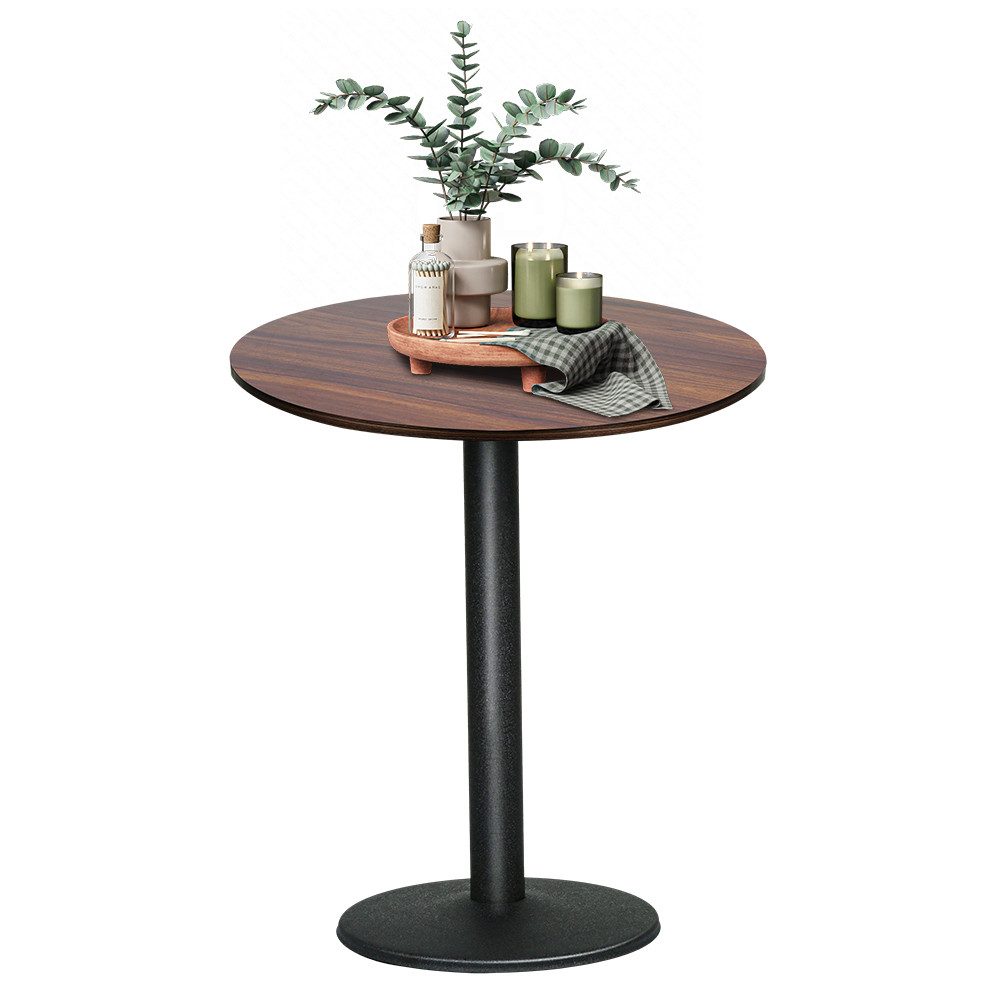 JEOBEST Bartisch Esstisch Rund, Küchentisch Esszimmertisch, Hoher Tisch, Bi günstig online kaufen