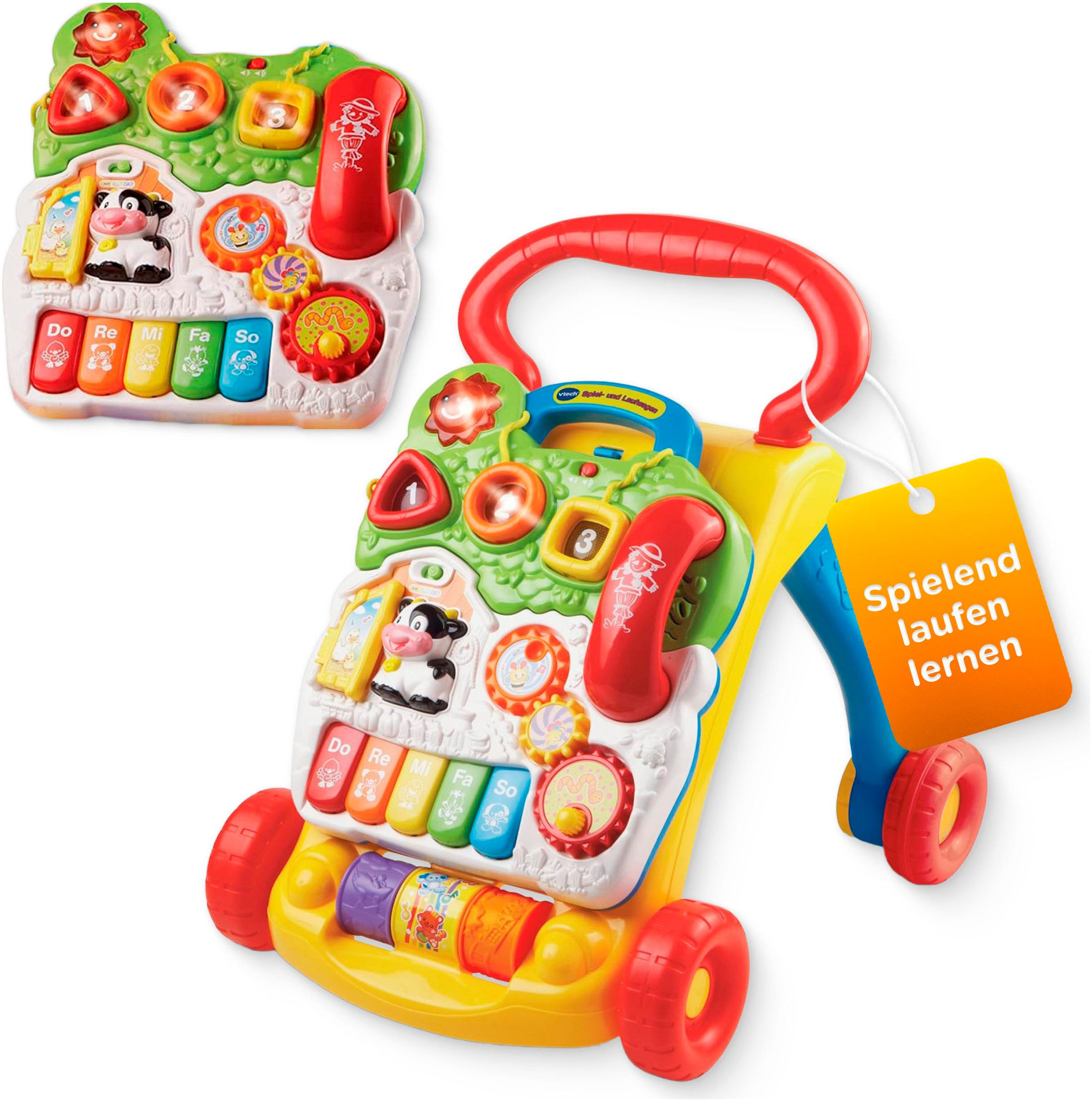 Vtech® Lauflernwagen VTechBaby, Spiel-und Laufwagen - Special Edition, mit 11 Kindermelodien