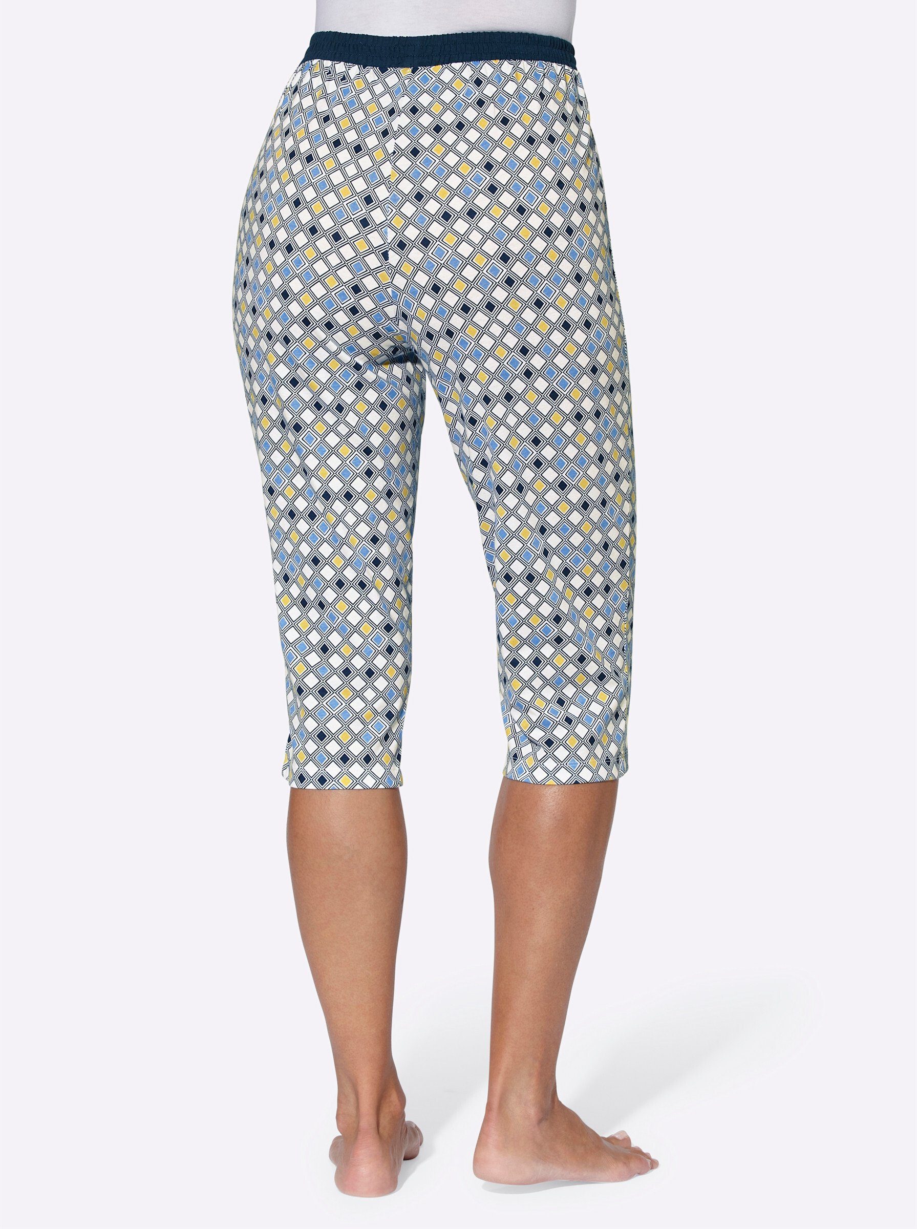 Sieh an! Schlafanzug Schlafanzug-Hose Ärmellos