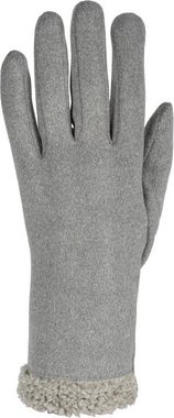 styleBREAKER Fleecehandschuhe Touchscreen Handschuhe Teddyfell