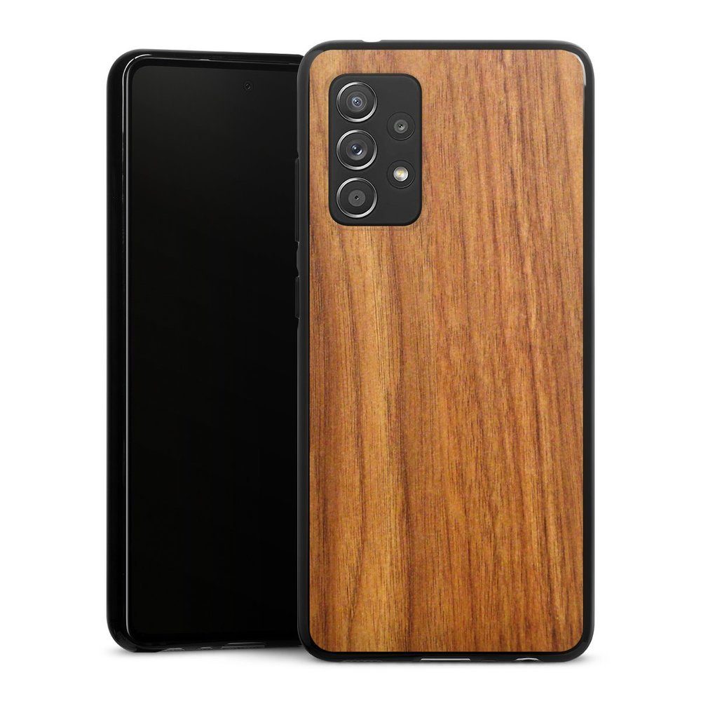 DeinDesign Handyhülle Holzoptik Lärche Holz Lärche, Samsung Galaxy A52s 5G Silikon Hülle Bumper Case Handy Schutzhülle