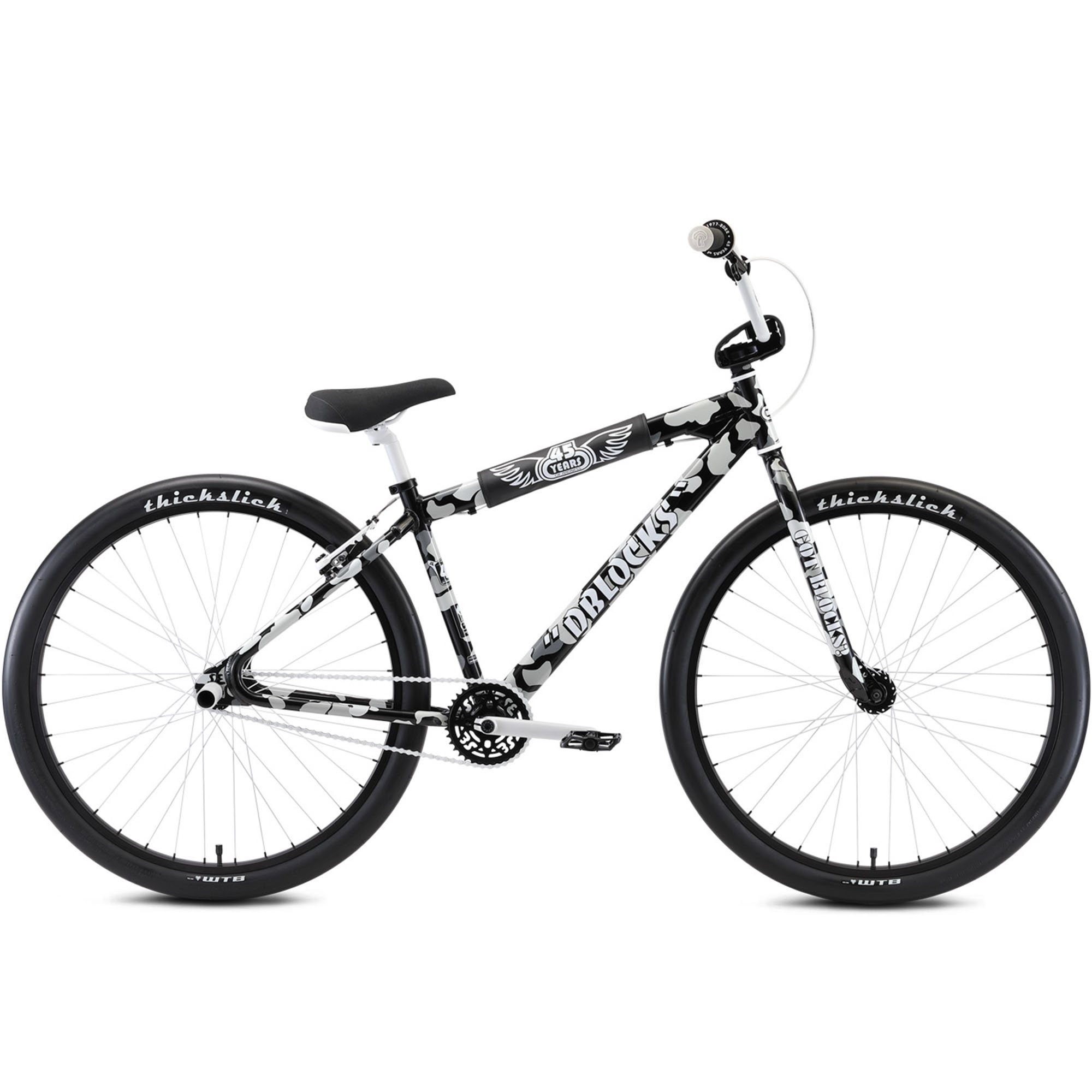 SE Bikes Mountainbike DBlocks Big Ripper, 1 Gang, ohne Schaltung, Wheelie Bike 29 Zoll Fahrrad für Erwachsene und Jugendliche ab 165 cm