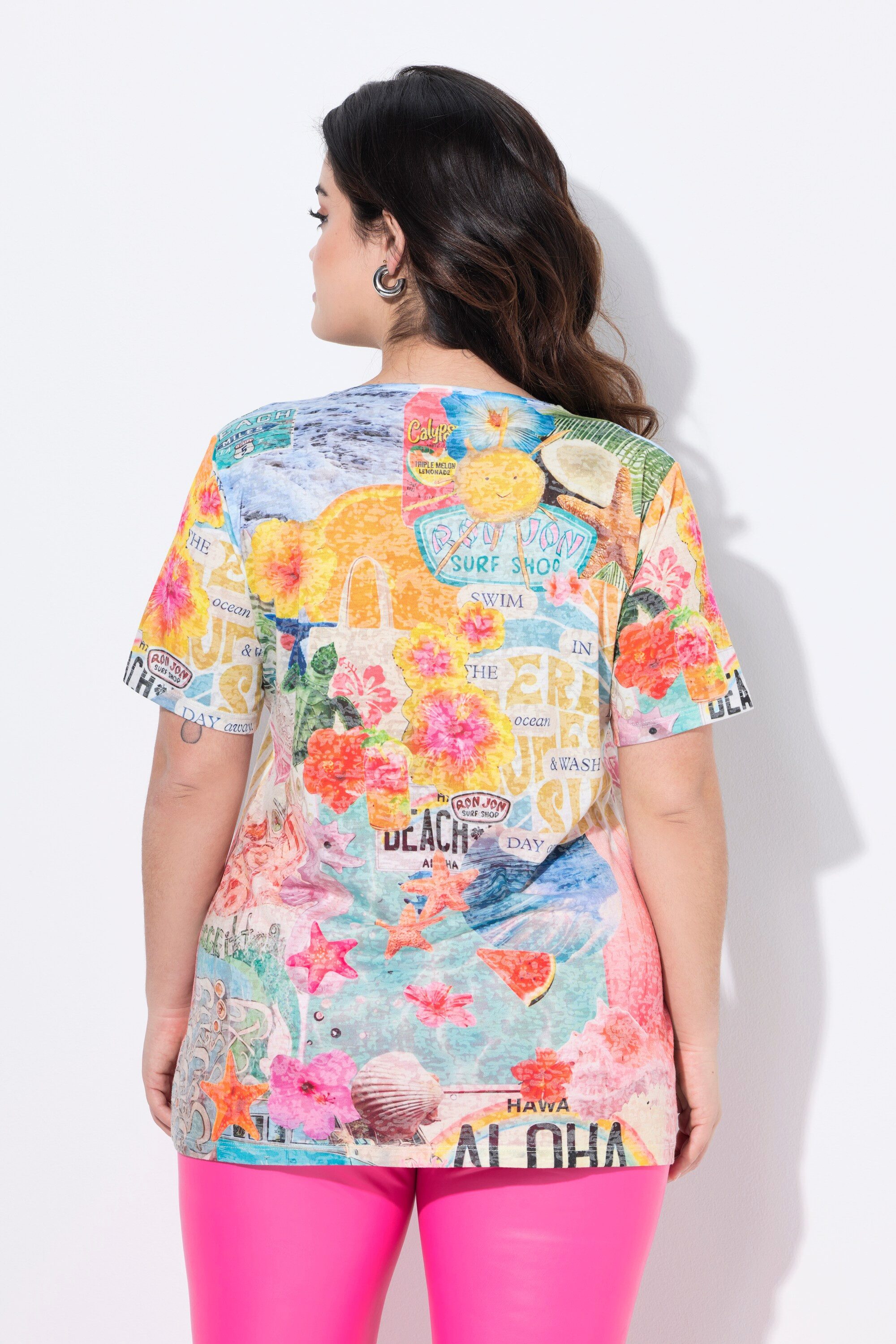 Angel of Style T-Shirt T-Shirt bequeme Passform Patchdruck