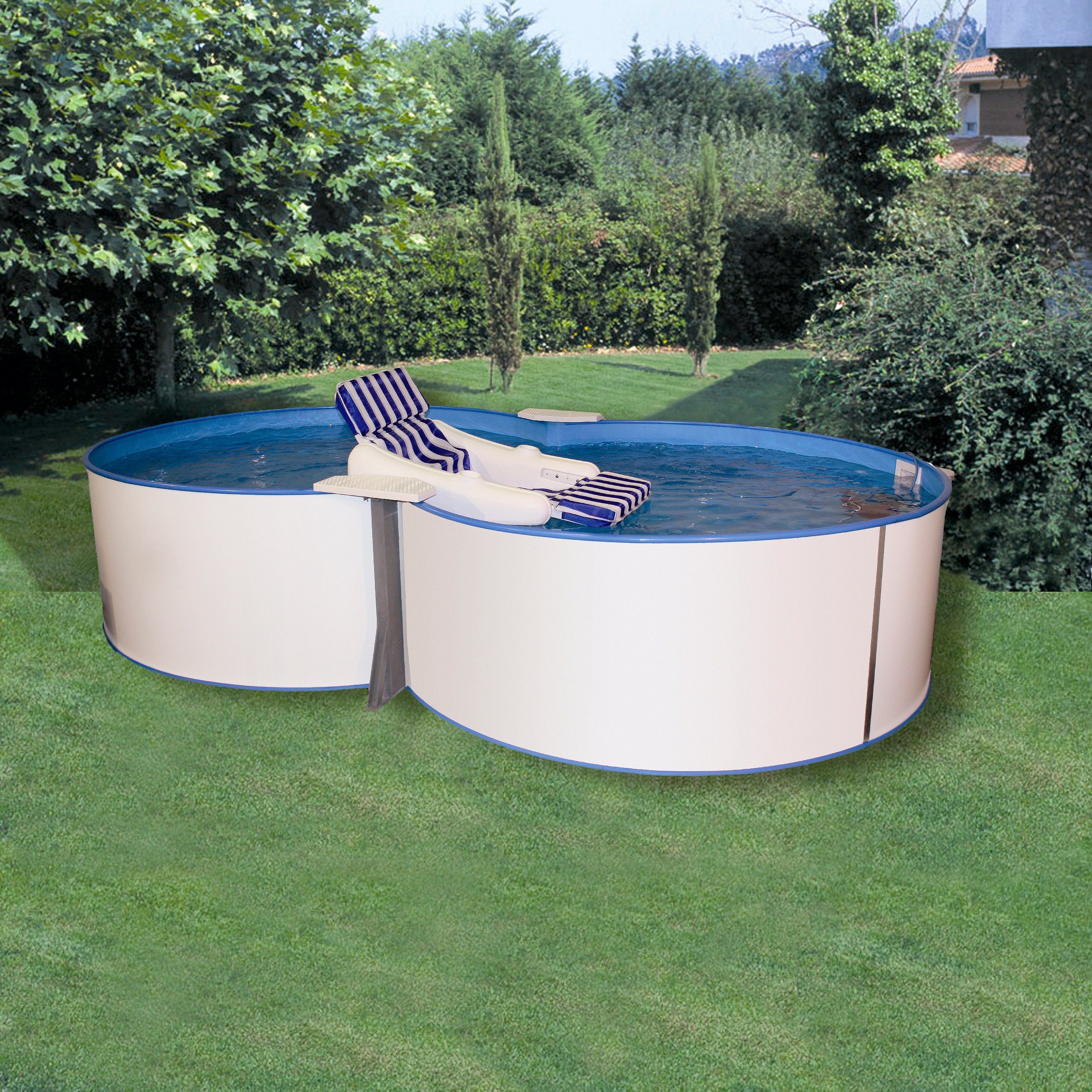Thumbnail - my POOL BWT Achtformpool JOY 4 (Set, 5-tlg), in verschiedenen Größen