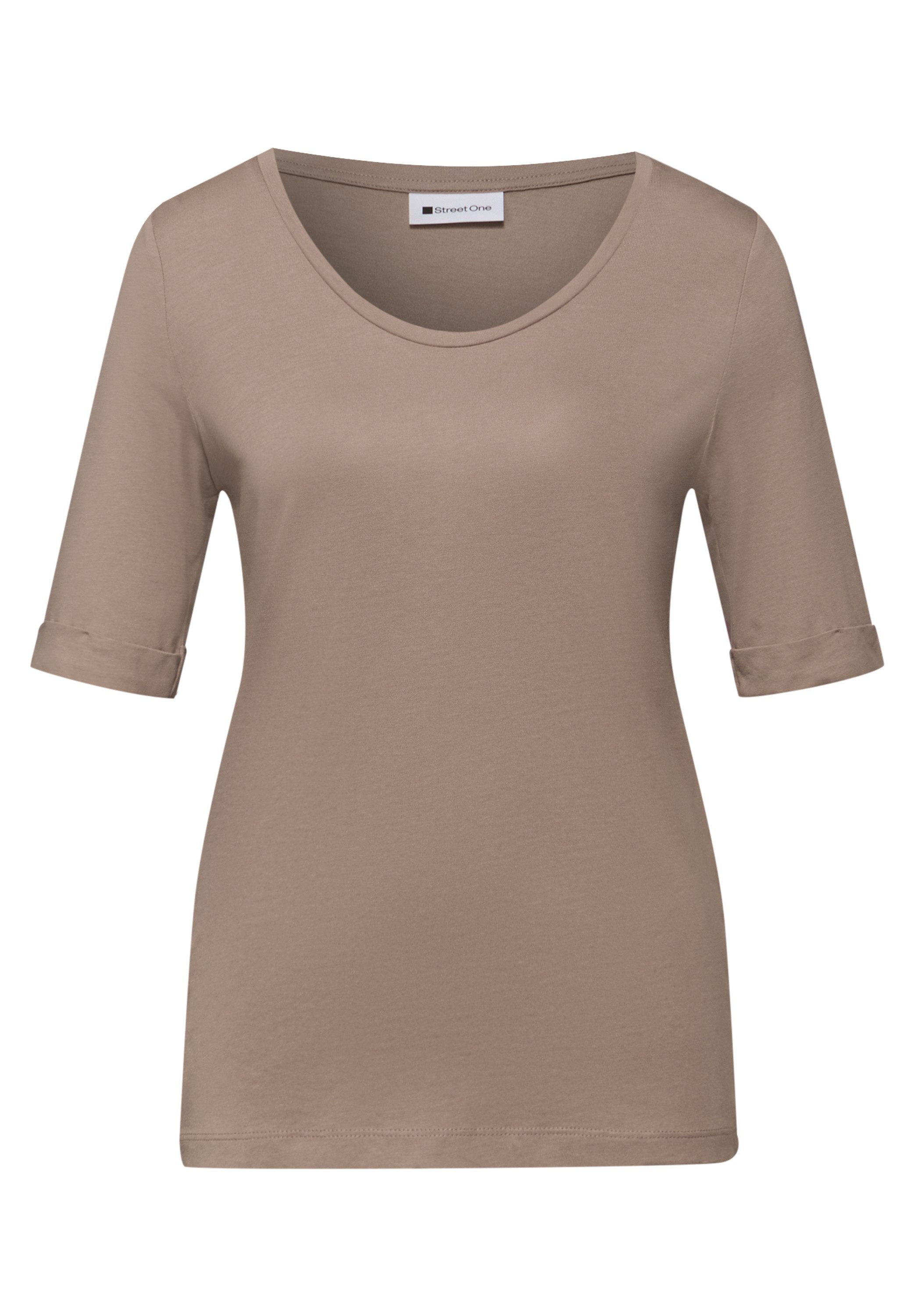 STREET ONE T-Shirt mit V-Ausschnitt – Bild 5 von 5