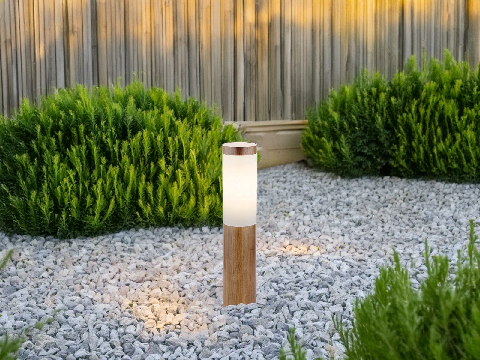 GLOBO LIGHTING LED Sockelleuchte, LED wechselbar, günstig online kaufen