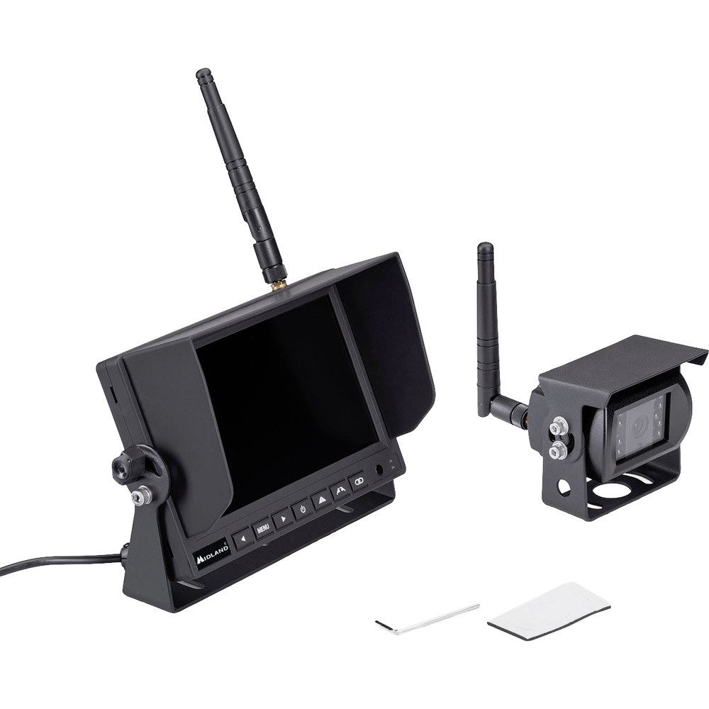 Midland Midland Truck Guardian PRO Funk-Rückfahrvideosystem 4 Kamera-Eingänge, Rückfahrkamera