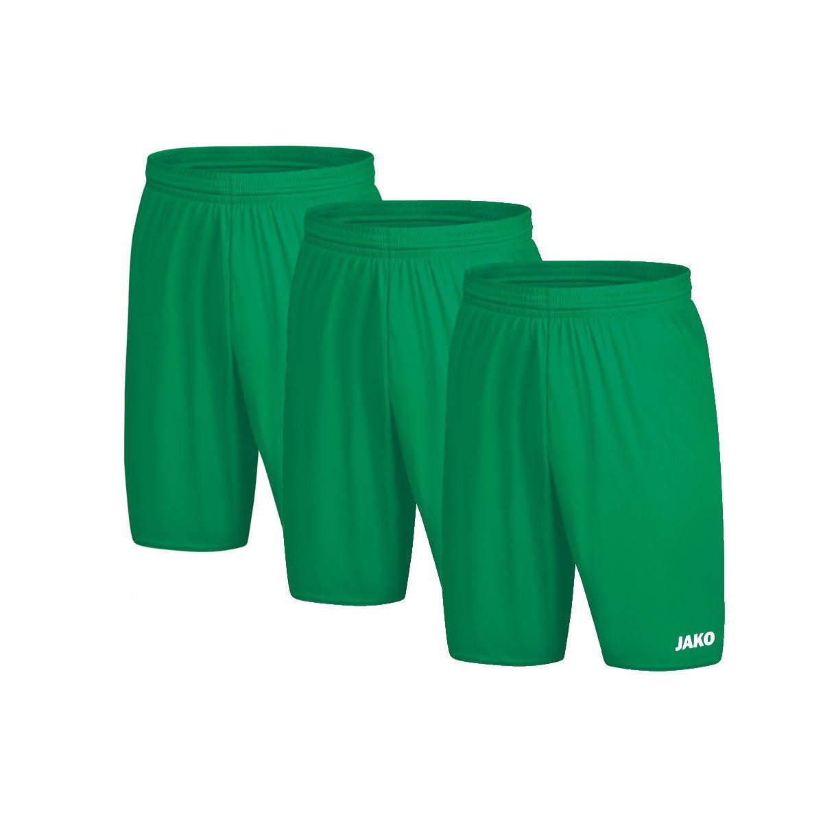 Jako Sweatbermudas Sporthose Manchester Fussball Short (Pack, 3 er Stück)