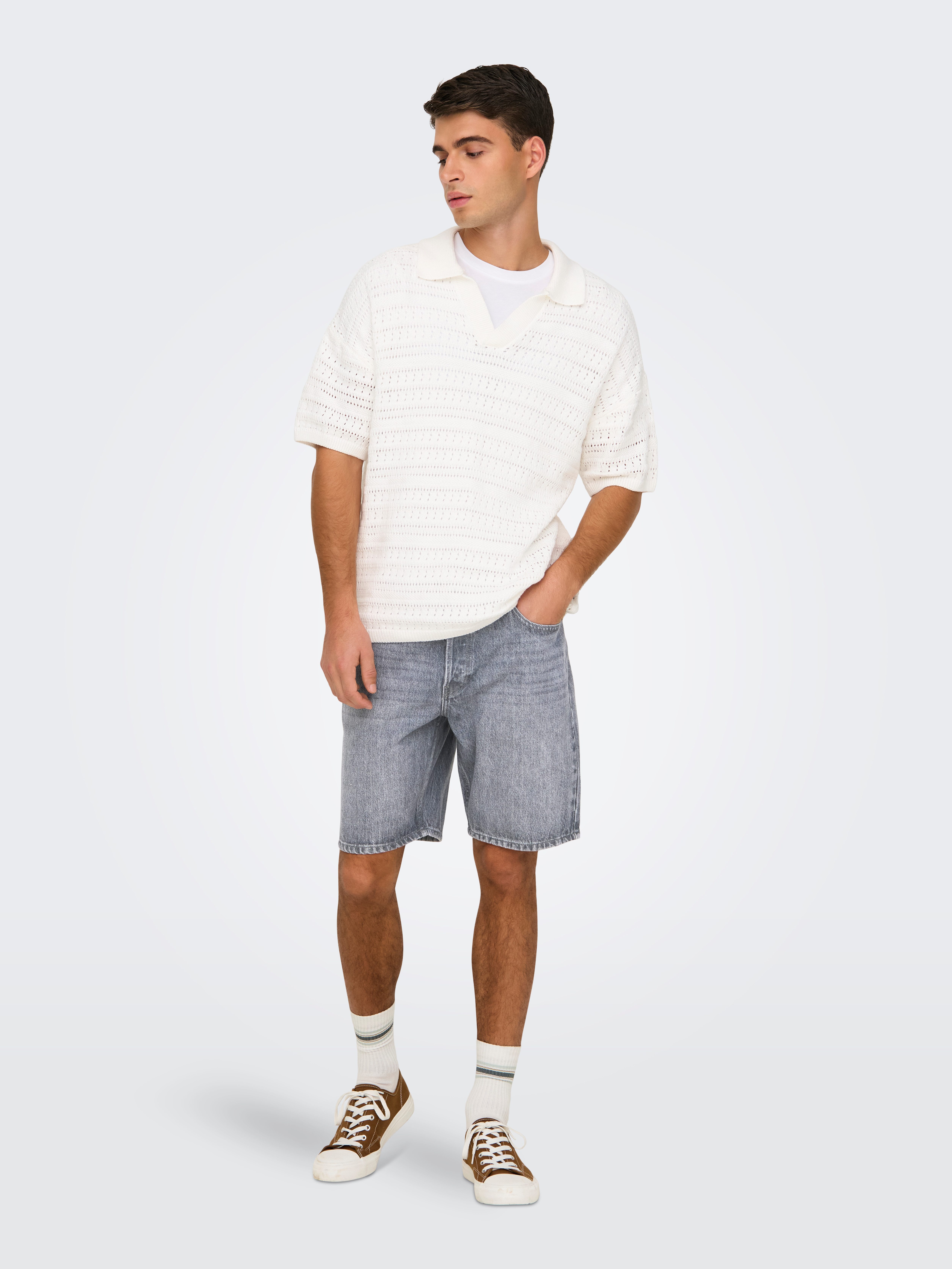 ONLY & SONS Shorts ONSEDGE MG 2042 AZG DNM SHORTS