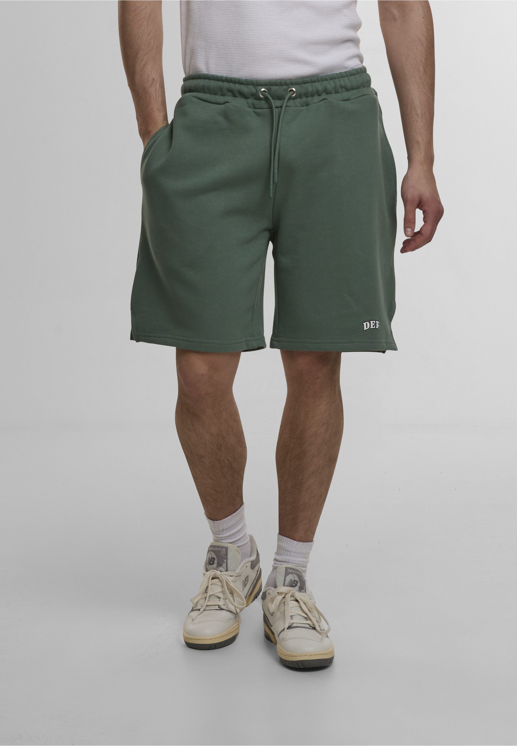 DEF Stoffhose DEF Herren DEF PLAIN Shorts (1-tlg)