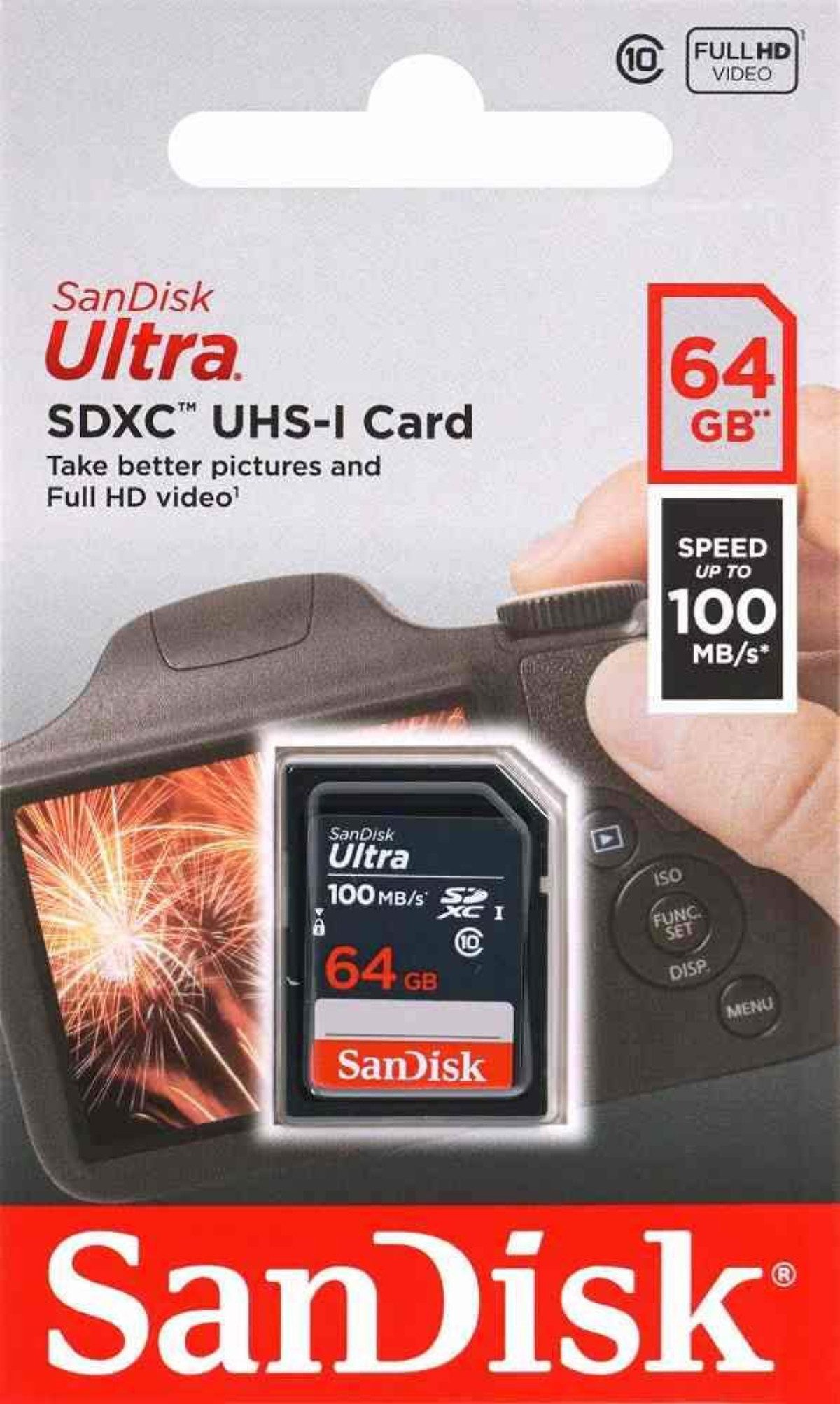 Sandisk Ultra SD UHS-I Speicherkarte (64 GB)
