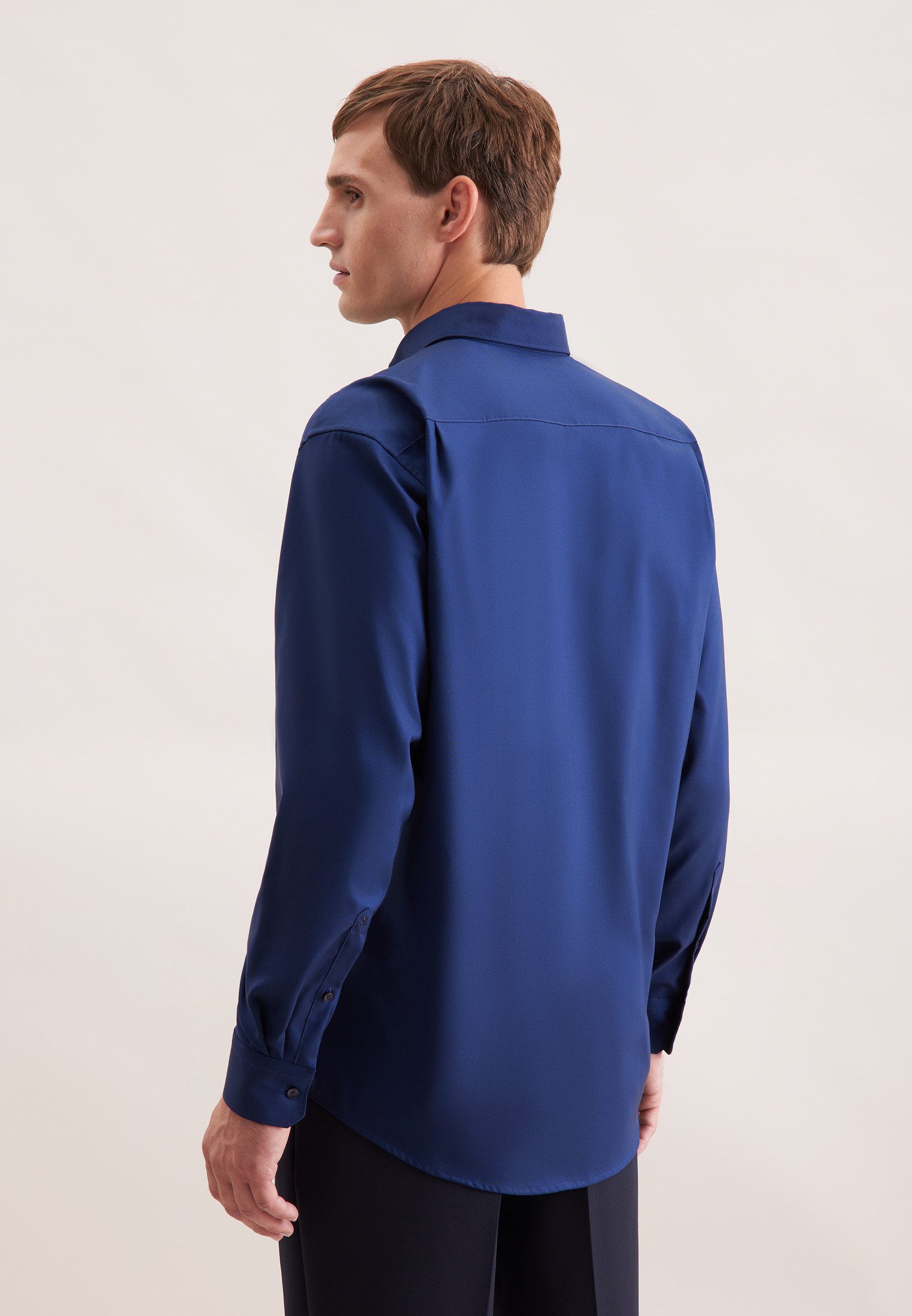 seidensticker Businesshemd Schwarze Rose Comfort 1/1 Button-Down-Kragen Uni günstig online kaufen