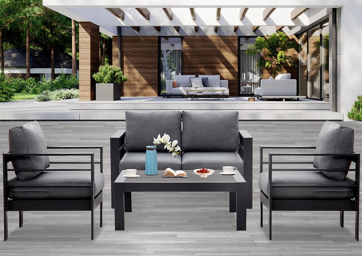 MeXo Gartenlounge-Set Balkon Möbel Set mit günstig online kaufen