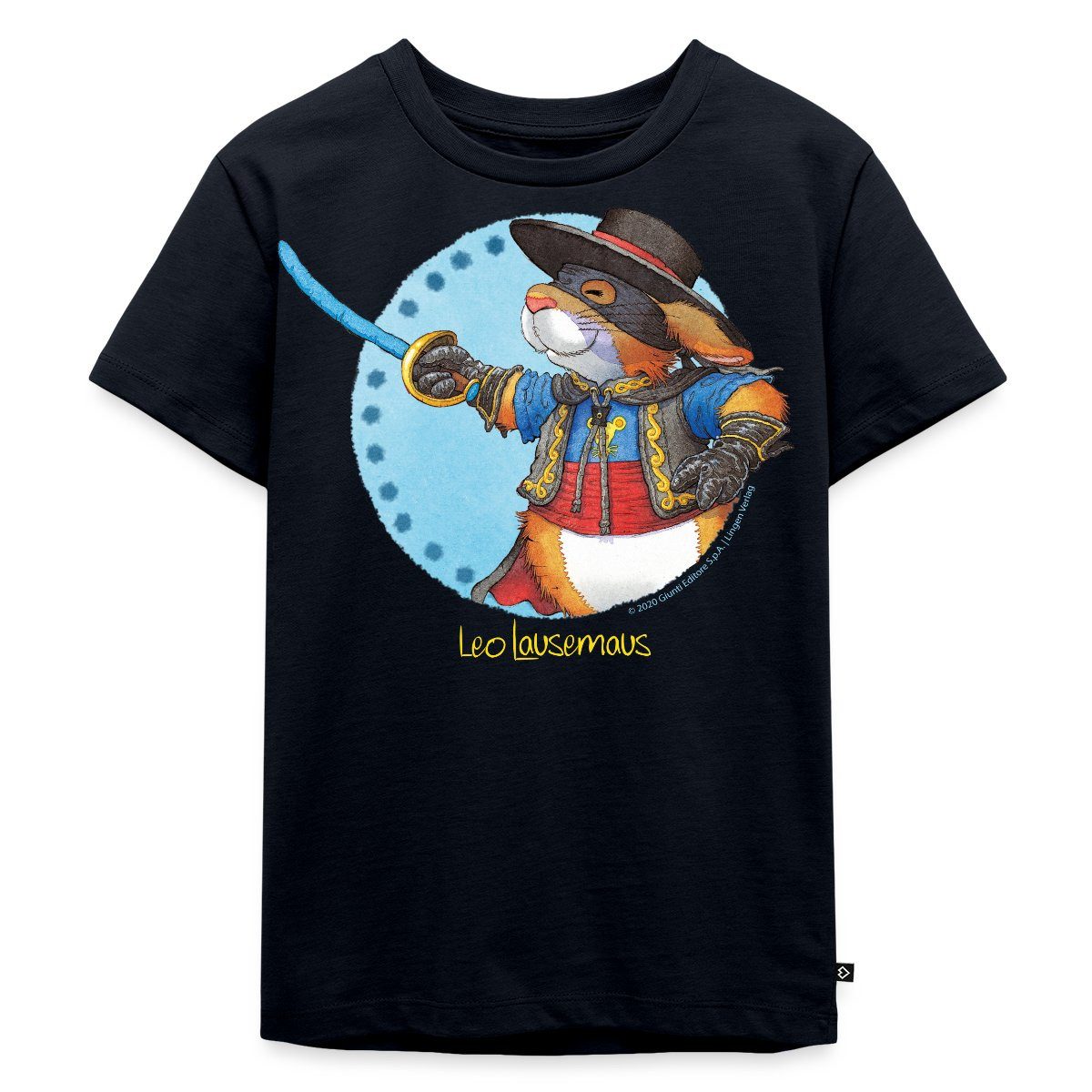 T-Shirt Leo Lausemaus Kostüm Kinder Fasching Kinder Premium T-Shirt