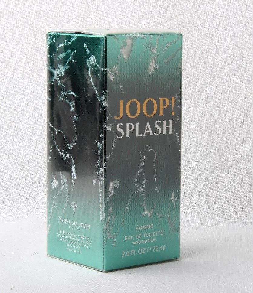 Splash Homme Eau JOOP de Eau Spray Toilette Toilette 75ml Joop! de